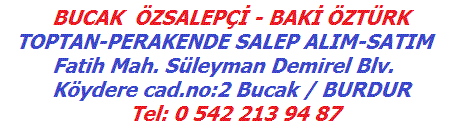 Bucak Öz Salepci